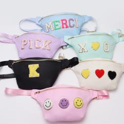 US Warehouse Jumbo Nylon Fanny Packs for Men Women Crossbody Chest Bag Sports Large Size Waist Bambags Weekender Waterproof