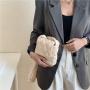 Winter New Casual Simple Nylon Puffer Small Square Bag Fashion Shoulder Bag Stitching Cotton Diamond-Shaped Crossbody Bag