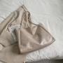 Casual large bag, new trendy fashion, simple ins women's bag, shoulder bag, large capacity commuting tote bag