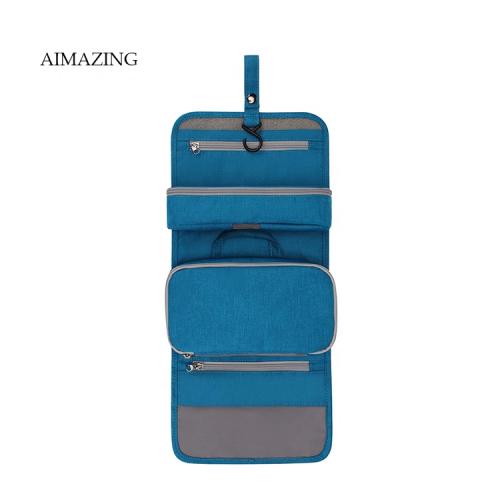 Hot Sale Cosmetic Organizer For Women and Men Customized Logo Hanging Toiletry Travel Bag Makeup Bag Kit