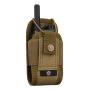 Unisex Polyester Walkie Talkie Accessory Bag Small Multifunctional Molle Tactical Set with Zipper Closure Secondary Bag