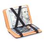 ZHF000 Hot sale PU men's flip magic wallet cross pattern men's wallet fashion wallet short card bag wholesale