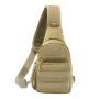 Oxford Custom Newest Fashion Portable Camouflage Single Shoulder Camping Hiking  Bag Man Chest Bag  Tactical Shoulder  Bag