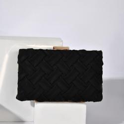 New glitter evening bags weave clutch bag lady party handbag box clutches wholesale woman bags