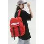 HR066 New Shoulder College Students School Bag Nylon Waterproof Fashion Letters Bag Junior High School Travel Laptop Backpack