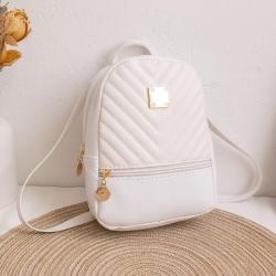 Flash Sale New Pu Leather Women's Backpack 2023 Wholesale Large Capacity Women's Shoulder Bag