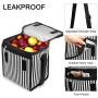 LOVEVOOK fashion Canvas picnic bags keep warm and cool school lunch bags 2022 waterproof custom women cooler bags