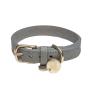 Brass Hardware Rust-Proof Leather Belt Adjustable Leather Belt Classic Pet Collar Leather