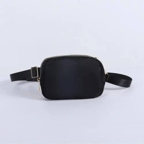 Keymay Stock 38 Colors Nylon Fanny Pack Unisex Running Belt Bag Pouch Crossbody Sport Waterproof Waist Bag