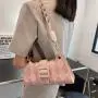 High Sense Single Shoulder Underarm Bag 2022 New Style Fashion Printing Small Square Bag Canta Kadin Diamond Lattice  Lady's Bag