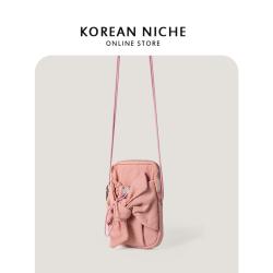 Factory Direct PU/Nylon Material Soft One Shoulder Crossbody Zipper Handbag Shoulder  Women Shoulder