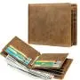 ZX078 Short Wallet Purse Card Holder Wallets Genuine Cow Leather Money Clip Business Men Wallet with Coin Bag For Men