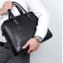 High Quality Genuine Leather Handbag Shoulder Bag 14 Inches Business Laptop Bag Mens Leather Briefcases