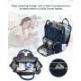 LOVEVOOK All-in-One Travel Diaper Bag Multifunction Large Nappy Bag with Changing Pad & Pacifier Case mummy baby diaper Bag