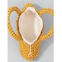 Custom design Wholesale Wooden beads Tote Bags handmade Women Beaded Sling Bag Casual Beach round Seed Beaded Handbag 2024