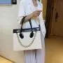 New Design bolsas Women Fashion Handbags Croccodle Hand Bag Chains Large Capacity Structured Bags PU Leather Handbag For Ladies