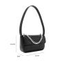 High Quality Soft Leather Shoulder Underarm Bag Women's Fashion Handbags Casual Quilted Purses and Handbag