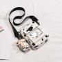 New Arrival Fashion Ladies Canvas Bags Customized Casual Women Mini Handbags Ita Crossbody Bag