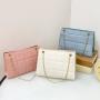 New Design Litchi square pillow bag 2024 ladies sling shoulder bags summer new female women crossbody bag