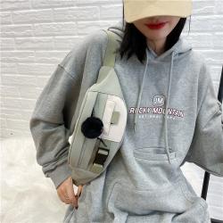 Gelory 2024 New Traditional Style Waist Bag Fashion Large Capacity Oxford Fanny Pack High Quality Crossbody Chest Bag