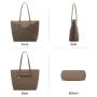 Lovevook 2021 Ladies Hand Designer clutches Bags For ladies Handbag PU Composite Bag 4pcs crossbody purse handbags Set women