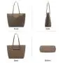 Lovevook 2021 Ladies Hand Designer clutches Bags For ladies Handbag PU Composite Bag 4pcs crossbody purse handbags Set women