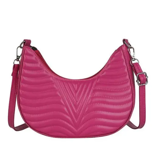 HR348 New Fashion Dumpling Shape Ladies Bag Simple and Trendy One Shoulder Crossbody Bag PU Leather New Moon Underarm Bag