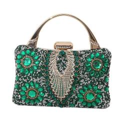 KBW640 New Metal Handbag Dinner Bag Ladies Handmade Diamonds Banquet Clutch High Quality Women Dress Handbag