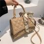 Bowknot Silk Scarf Bag For Women Small Square Bag Simple Western Style Single Shoulder Cross Bag bolsos-para-mujeres-