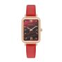 2023 Fashion Leather Woman Wrist Watch Band Quartz Wristwatch Luxury Watch Ladies Quartz Digital watches For small wrists Women
