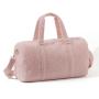Winter Girls Fashion Pink Weekend Duffle Duffel Tote Kids Bag Cute Bag Teddy Plush Travel Bag