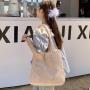 XL334 Imported Shopping Handbag New Version Shoulder Bag Vintage Handmade Woolen Knitting Bag Lightweight Ladies Tote Bag