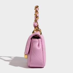 2024 Custom Embroidery Vegan Leather Cross Body Bag For Women Ladies Chain Purse
