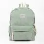 CHANGRONG Custom 15.6 Inch Travel Sports Corduroy backpack school bags