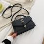 High Quality Handbags Woman Bags Luxury Pure Color Shoulder Crossbody Bag Pu Leather Womens Shoulder Bags