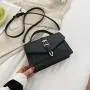 High Quality Handbags Woman Bags Luxury Pure Color Shoulder Crossbody Bag Pu Leather Womens Shoulder Bags