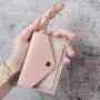 New creative fashion small card bag women's candy color keychain jewelry wallets students coin purse card holder wholesale