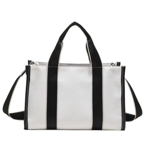 ZF218 Explosive Korean Fashion Canvas Bag Ins Large Capacity Handbag Female Single Shoulder Diagonal Crossbody Tote Bag