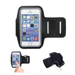 HR430 Neoprene Mobile Phone Arm Bag Fitness Arm Band Outdoor Sports Waterproof Cycling Bag Transparent Safety Reflective Belt