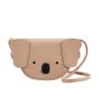 Custom PU Leather Small Little Girl Purse Handbag Bunny Crossbody Bag kids shoulder bag