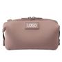 Wholesale Custom Logo Eco Friendly Solid Color Travel Toiletry Makeup Bag Neoprene Cosmetic Bag