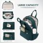 LOVEVOOK Quality Stylish Design Laptop Book bag Anti-theft Travel School Work Laptop Bag with USB Port Laptop Backpack for women