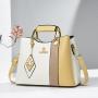 2024 Bags for women Fashionable Portable Hand Messenger Bag Middle-Aged Ladies Joker Casual Underarm Bag Temperament Mother