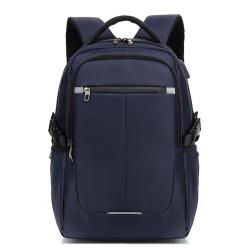 ZF050 Customized Men Business Computer Backpack Casual Trend High Students Schoolbag Waterproof Wear USB Travel Shoulder Bag