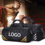 custom logo large capacity sport duffel bag waterproof weekender gym travel nylon duffle bag for women men