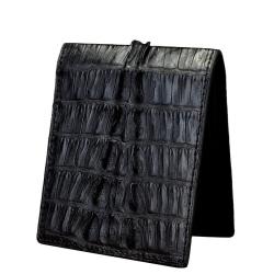 Mens Short Purse Wallet OEM ODM Billeteras Cartera De Hombre Cuero Dompet Pria Luxury Custom Genuine Crocodile Alligator Leather