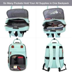 LOVEVOOK 2022 Unisex Travel Anti-Theft Business Computer Backpacks with Lock School Bookbag Laptop Backpack for Men & Women