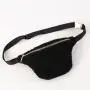 Keymay Hot Sale Christmas Gift Personalized Chenille Patches Plush Fanny Pack Belt Waist Bags Sherpa Waist Bag Sherpa Fanny Pack
