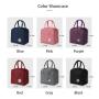 ZWY040 Fashion Handheld Insulated Lunch Bag Outdoor Picnic Work Waterproof Lunch Bag Aluminum Foil Thickened Simple Handbag