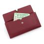 Ladies Long Slim Wallet Solid Color Coin Purse V-shaped Buckle Card Holders Money Wallet sac tendance 2024 carteras para mujer